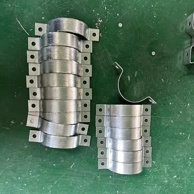 CNC Automatic Pipe U Clamp Making Machine Flat Iron Hoop Forming Machine with Motor Hydraulic Press Punching Machine