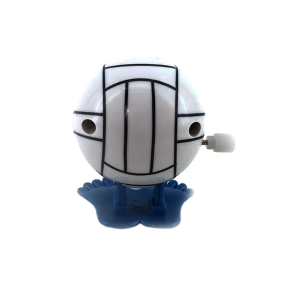 Children educational plastic volleyball kid favorite gifts wind up mechanism for toys