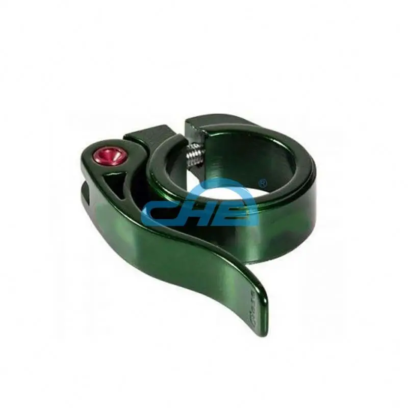 China Customized 29.8mm 31.8mm 31.6mm Bicycle Seat Clamp Saddle Quick Release titanium seatpost Clamp