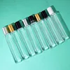 10ml transparent square bottle with a slender body