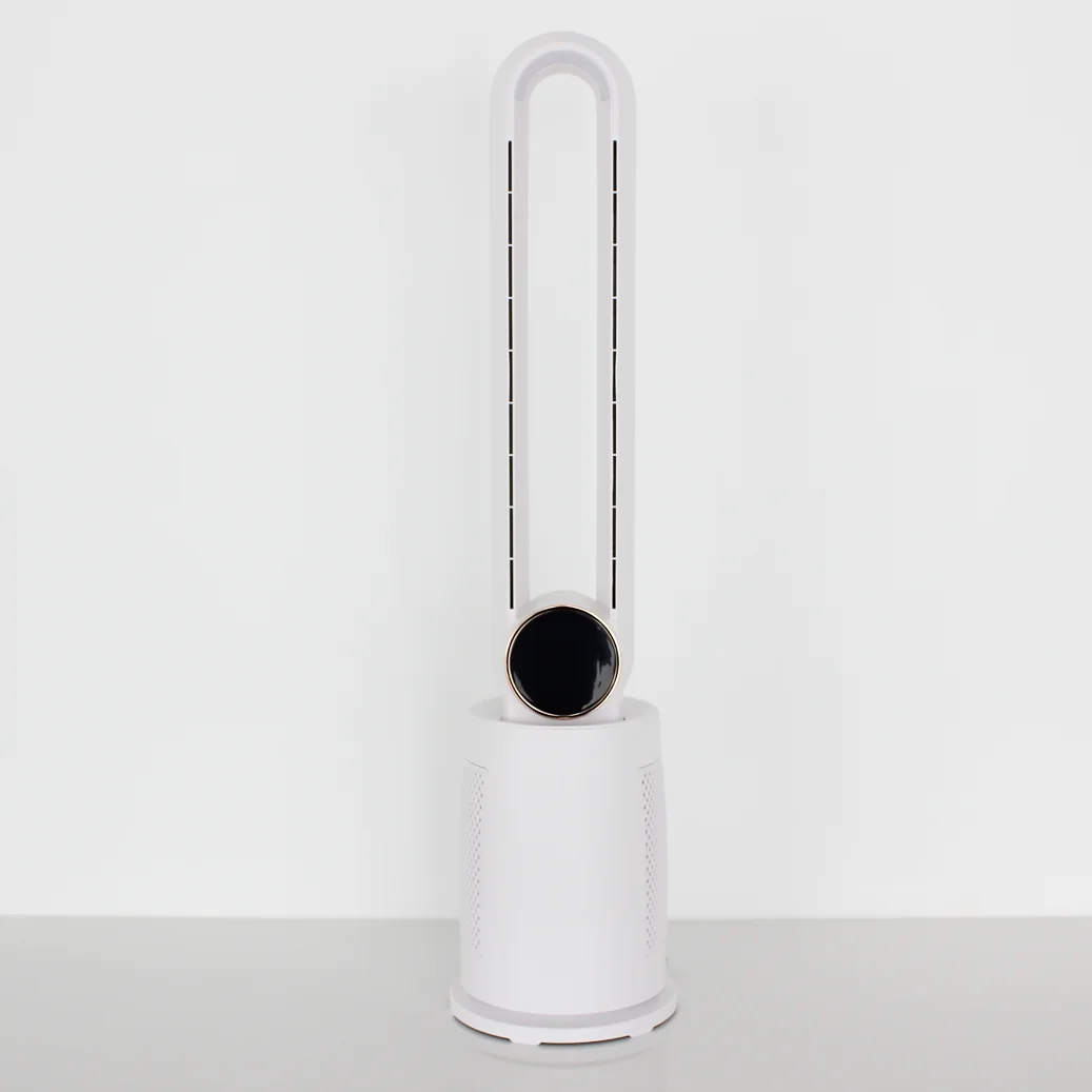Leafless Lighter Design Factory Cheap Price Screen Touch Fan With Remote Control