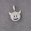 pendentif en argent-moissanite