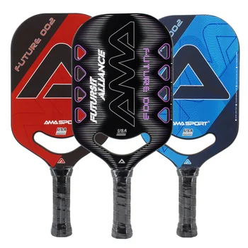 AMA SPORT FUSION 3ピックルボールパドル Amazon.co.jp: AMA Sport Fusion カーボンピックルボールパドル