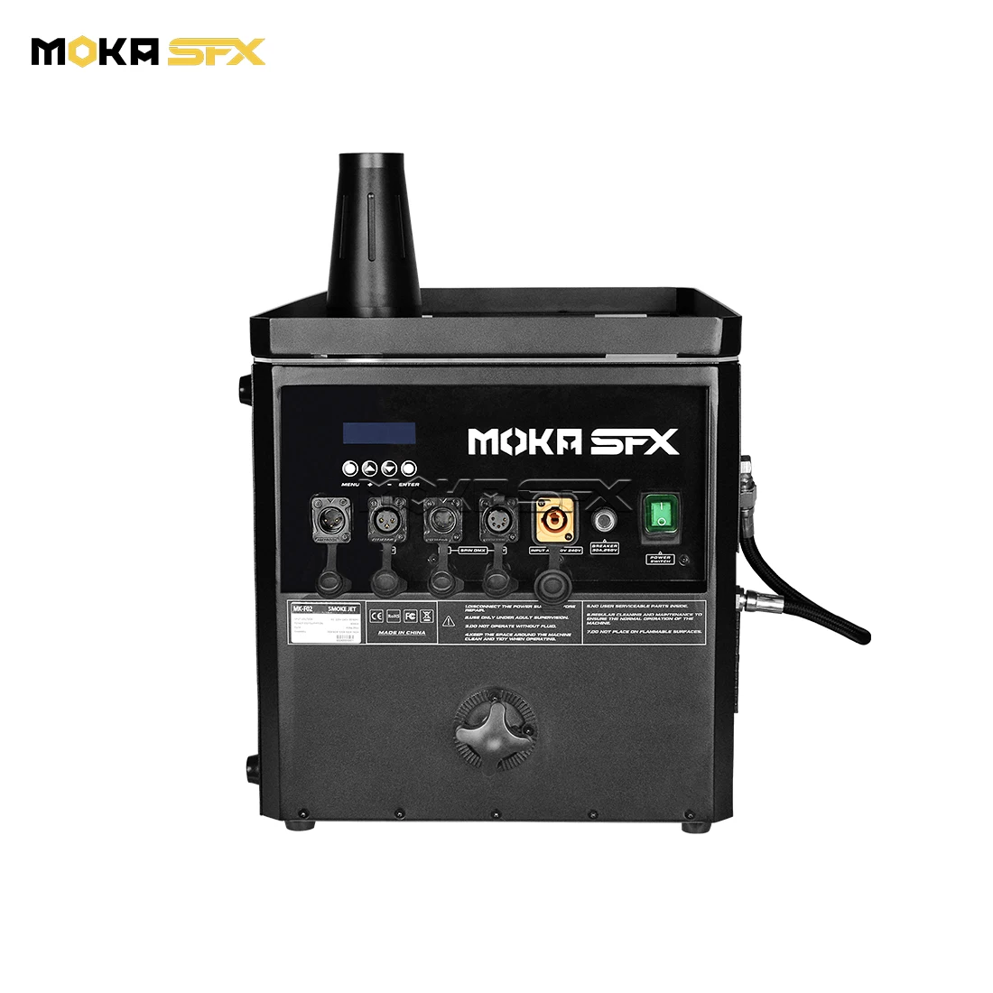 MOKA SFX MK-F02 4000W Outdoor LED Remote DMX 512 Smoke Machine