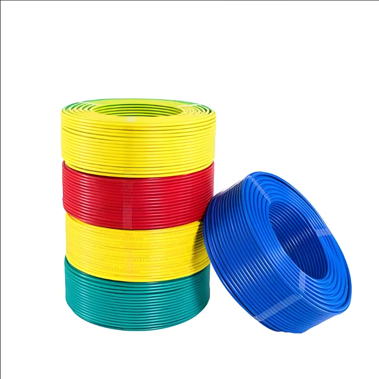 Household wire home furnishing BVR1.5/2.5/4/6/10 square pure copper core single core multi-stranded soft hard wire H07V-K/H07V-U
