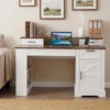 White + MDF + Farmhouse