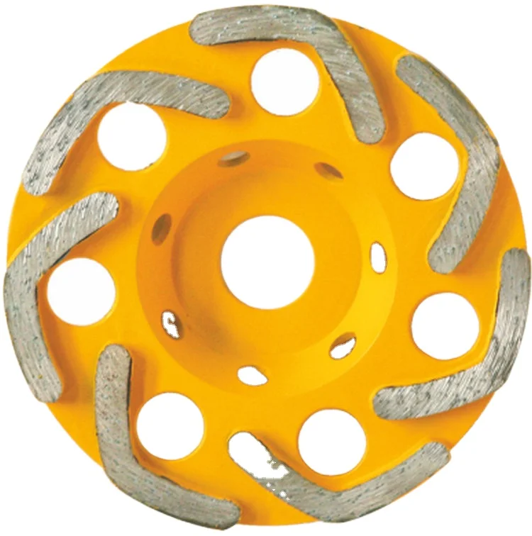4" Resin Diamond Cup Wheels Set - Coarse Grinding Wheels With 5/8"-11 Thread For Stone Work