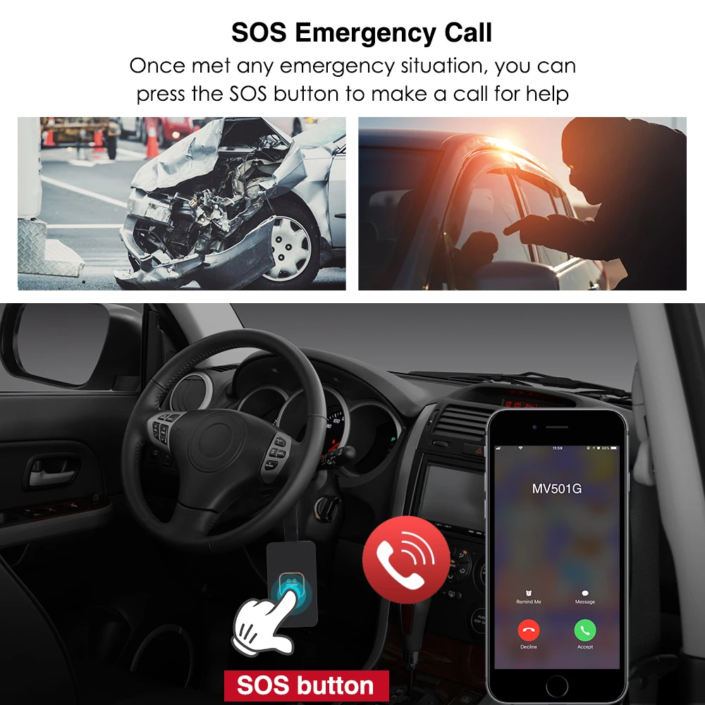 Anti Theft Fuel Monitoring Engine Cut Off Vehicle Locator Micodus MV501G Gps Tracking Device 4G Car Gps Tracker With Camera