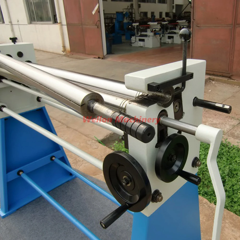 W01-2 Slip Roll Machine for Metal Sheet Plate Processing Manual Rolling Machine