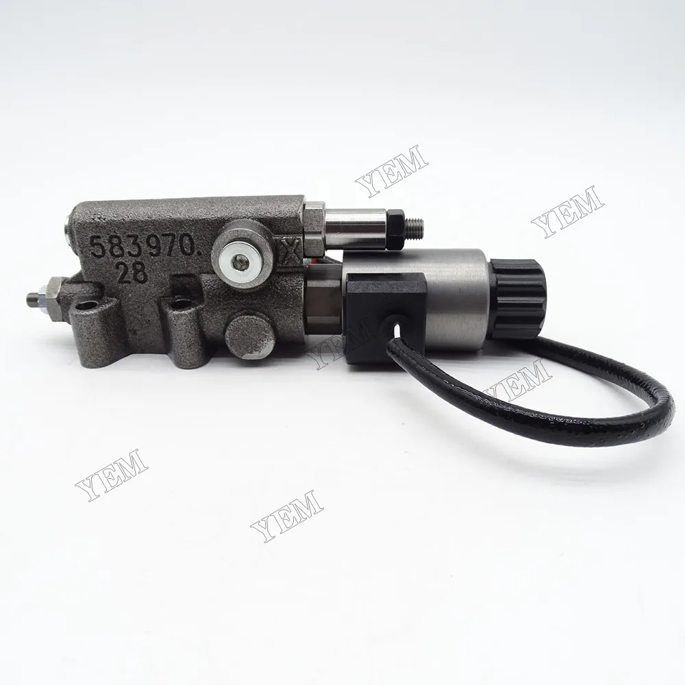 Solenoid Valve 259-0907 for Cat E330D E336D E345D Engine Parts Factory 6