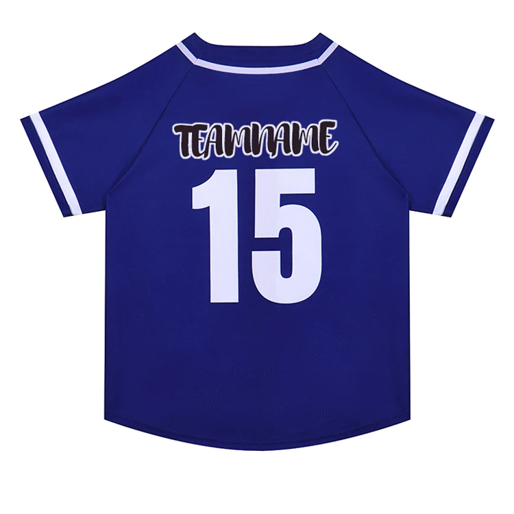 2024 New Design Baseball Button Up Shirt 100% Polyester Best Baseball Uniforms Youth Customized Team