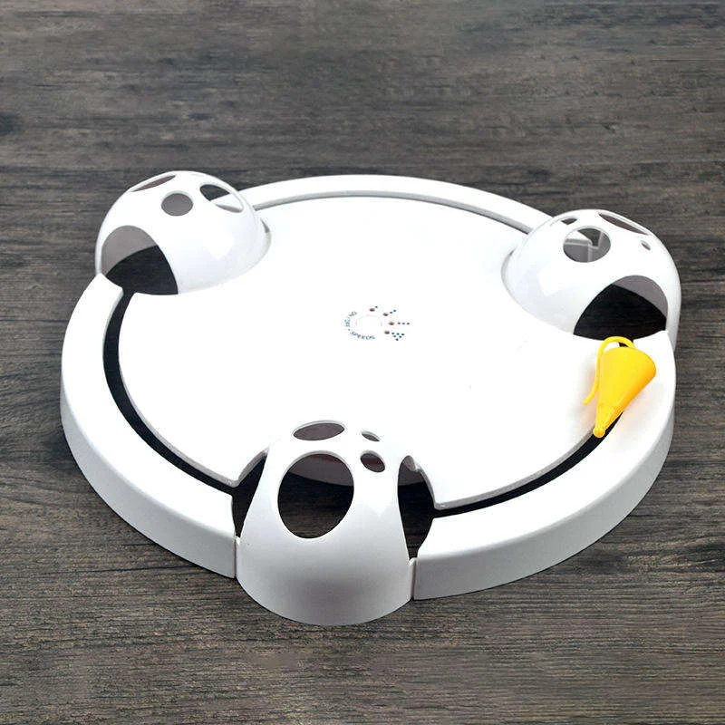 Pet Toy Electric cat Toy cat Turntable Liberate Hands Interactive Pet Toy Hunting Mouse Electric cat Turntable manufacture
