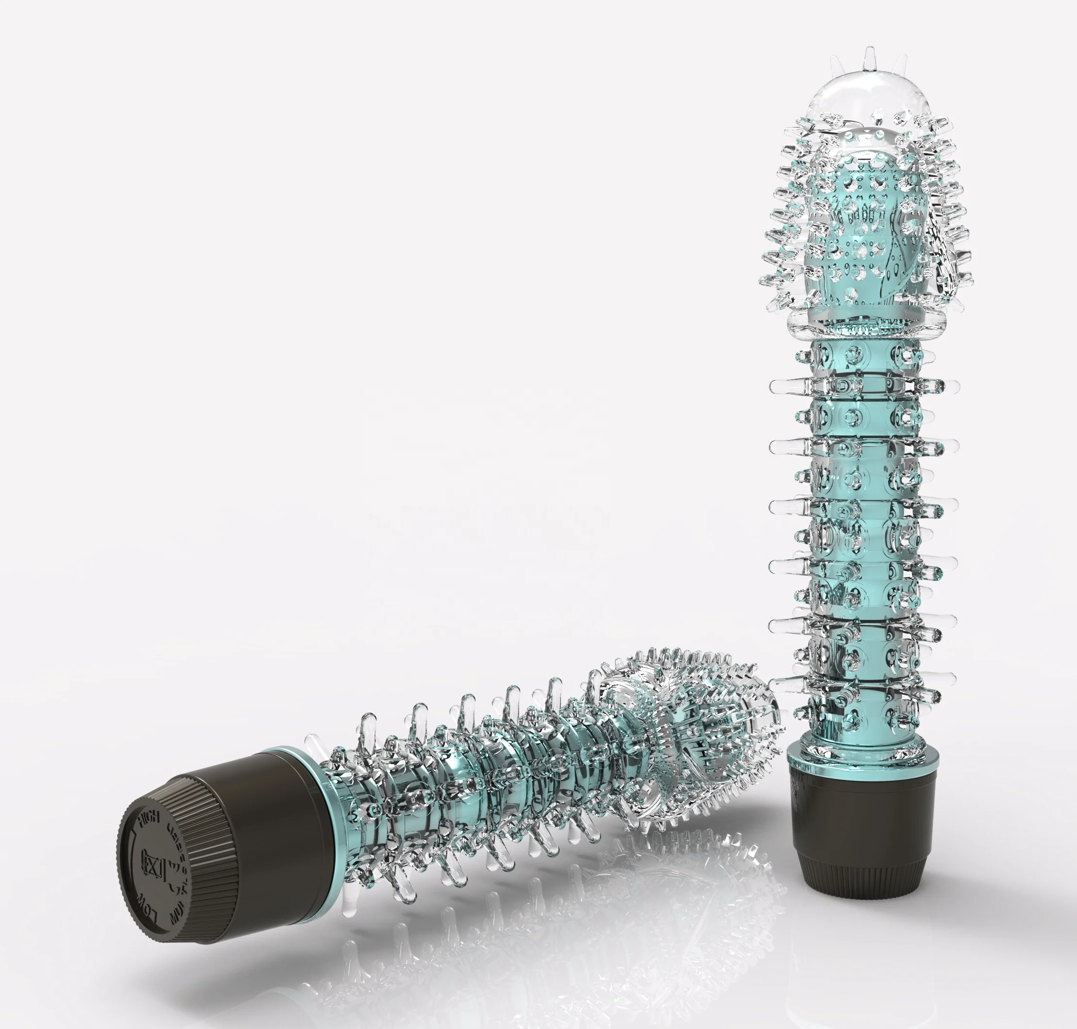 dildo mit stacheln Realistic Jelly Dildo Powerful G Spot Vibrator for Women Clitoris  Stimulator Silicone Spiny Vibrating Massage