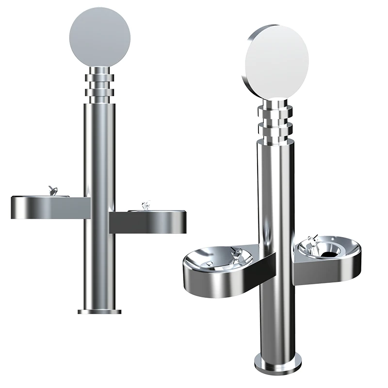 IUISON Factory directly sales 304 stainless steel water outdoor drinking fountains wall mount