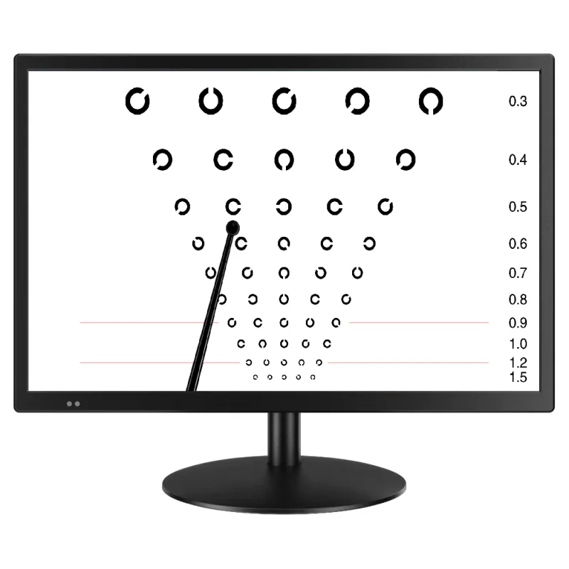 Optometry Equipment ACP350 LED LCD Vision Chart Visual Acuity Chart LCD Vision Screen for Optometry to Use