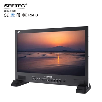 SEETEC FS215-S4K 21.5 Inch 3G-SDI 4K   Broadcast Studio Monitor IPS Full HD 1920x1080 Tally Light OEM/ODM Factory Direct