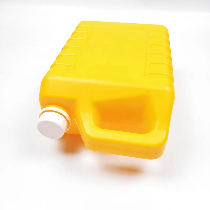 Competitive Price 4L/ 5L HDPE Yellow Jerry Can Barrel Plastic Gallon Containers
