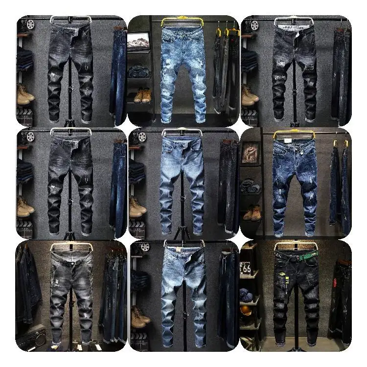 Men's Garment Jeans 100 Cotton Men's Jeans,Jeans Denim Stock Lot Buy