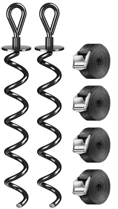 Sturdy Ground Anchors Secure Your Outdoor Tents Swing Sets