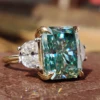 925 Silver+Vvs Moissanite