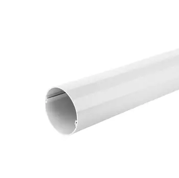 Quality Guarantee Pvc Half Pipe Open Edge Pipe Insulated Frost-Proof Heating Pipe