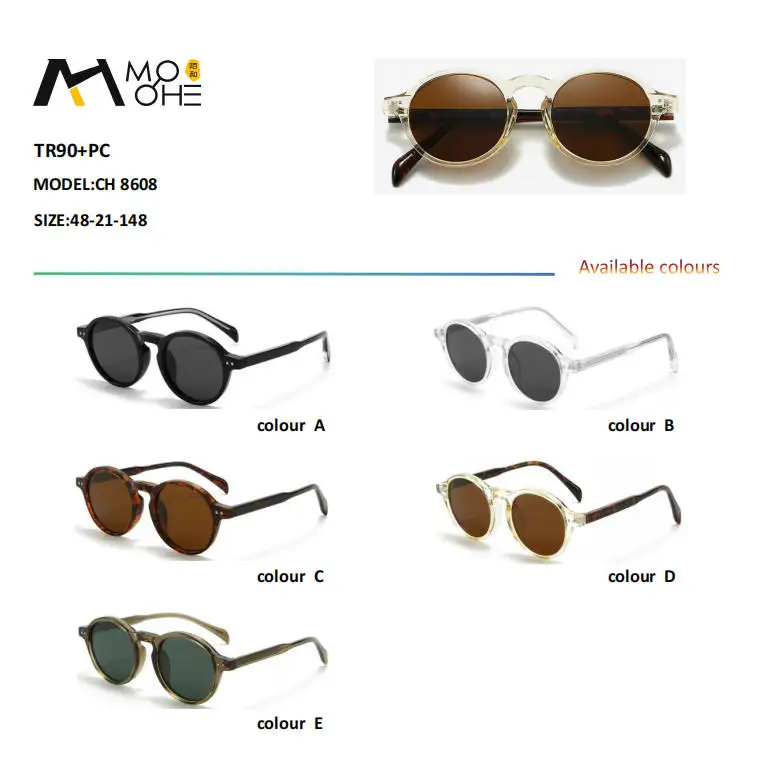 Personalized Polarized Retro Sunglasses For Men And Women Black_voghion.com