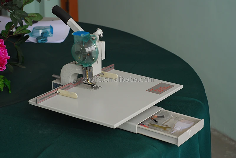 small Shoe Eyelet Machine Manual Buttoning Archive File Handbag Pressure Ring Eye Extension Arm Carton Eyelet Machine