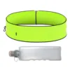 Cuatro generaciones de hervidor amarillo fluorescente de 330 ml.