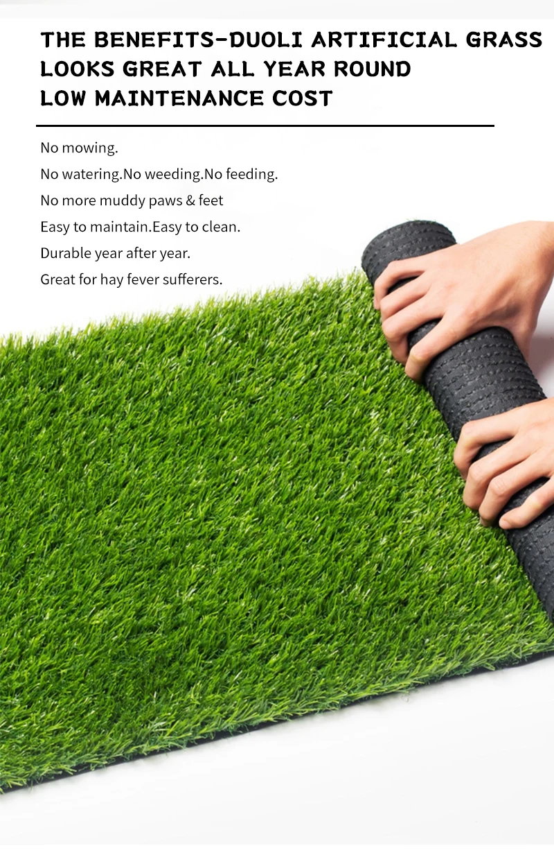 Artificial lawn synthetic grass turf quality guarantee