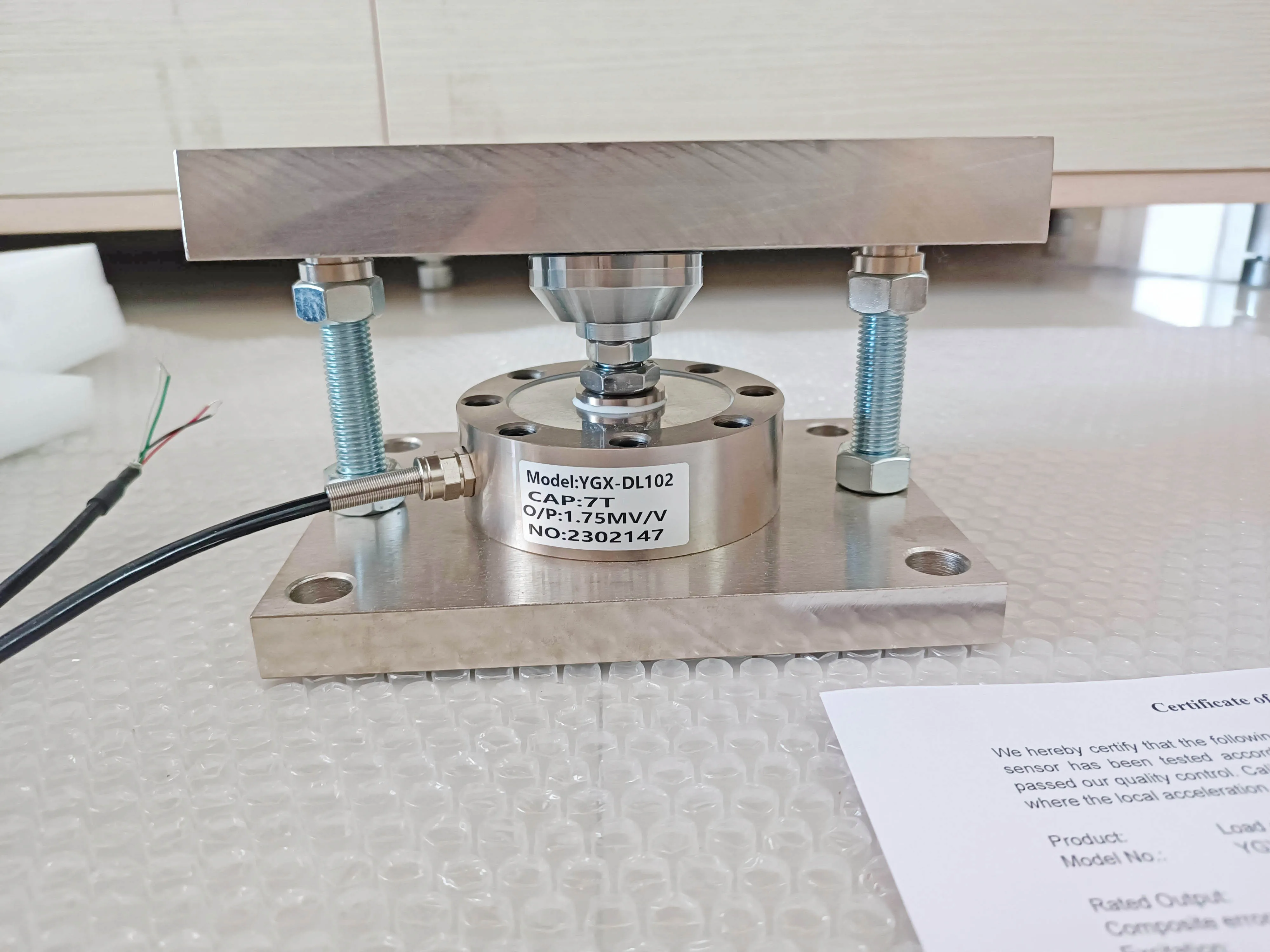 Sample Weighing Module Pancake Load Cell Weighing Modules for Container Silo tank Vessel ...