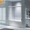 Verre transparent + Profil brossé