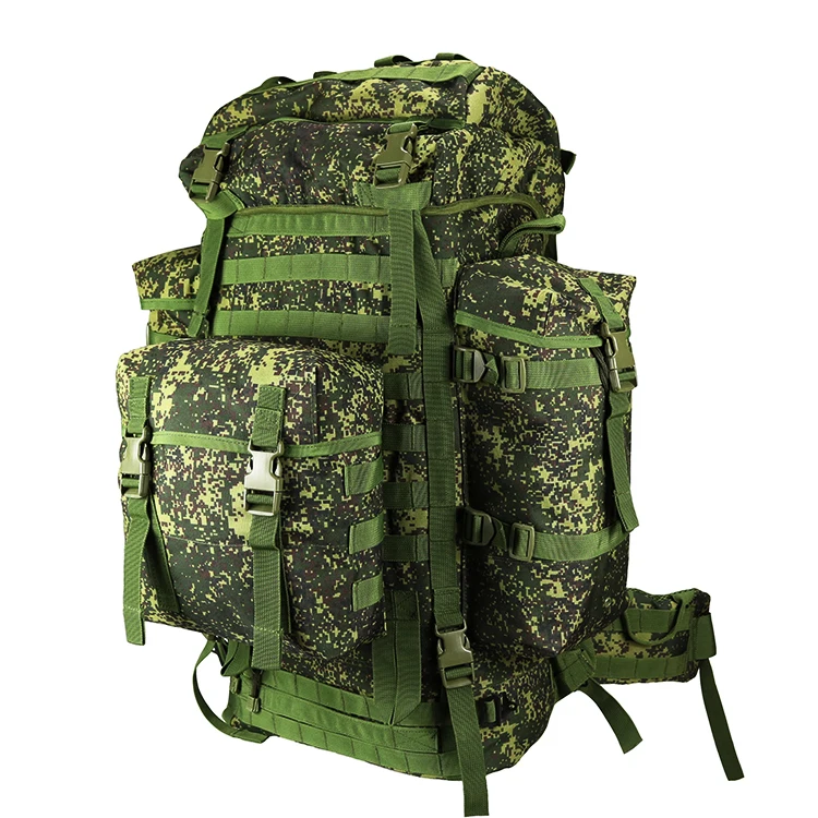 Chenhao 80L Camouflage Russia EMR Tactical Backpack with Internal Frame