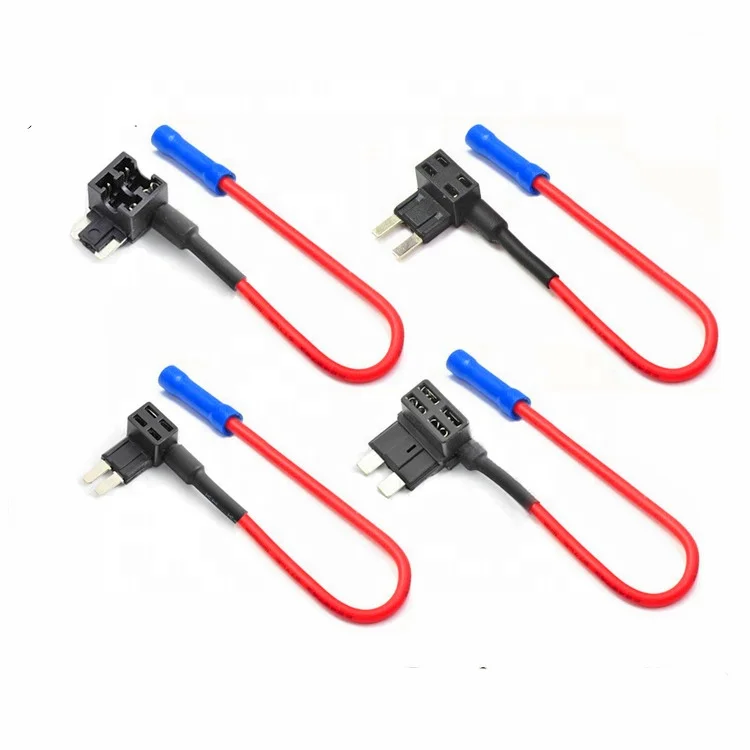 14 AWG ACN Low Profile Mini Fuse Tap Auto Car Micro 3 Blade Low Profile Fuse Tap