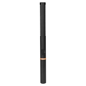 E-IMAGE PM-976 Hyper-Cardioid All Metal Professional No Jamming Condenser Shotgun Microphone