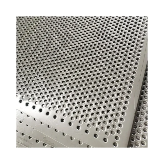 Experienced Factory Stainless Steel Drawing-based Manufactured Customized Hole Shape Perforated Plate