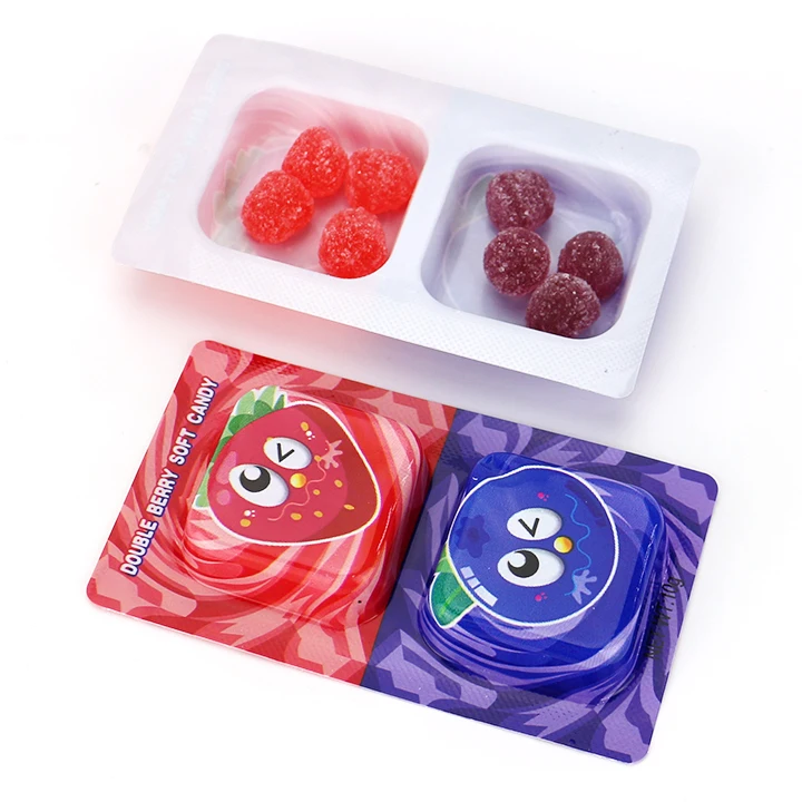 Berry soft candy