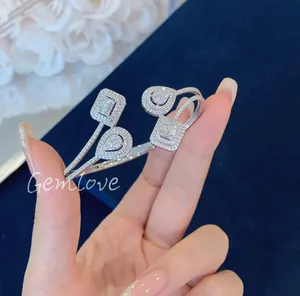 Luxury 9K/10K/14K/18K Gold Bracelet for Women - Heart-Cut Lab-Grown Diamonds with IGI/GIA Certification