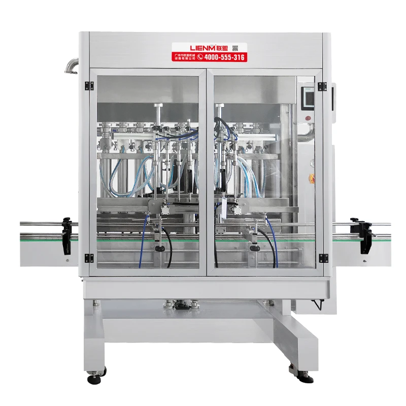 Guangzhou Factory Automatic Straight Line Filling Machine  Aseptic Filling Production Line