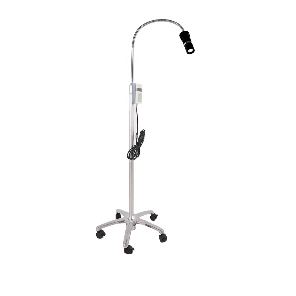 High Quality Examination Therapy Equipments Medical Led Lamp for ENT with Goose Neck JD1600L Electric Steel Ce Surgical Lamps