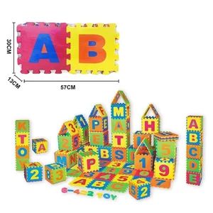 26 Pieces English Capital Eva Foam Puzzle Play Mat Soft Kids Puzzle Toy