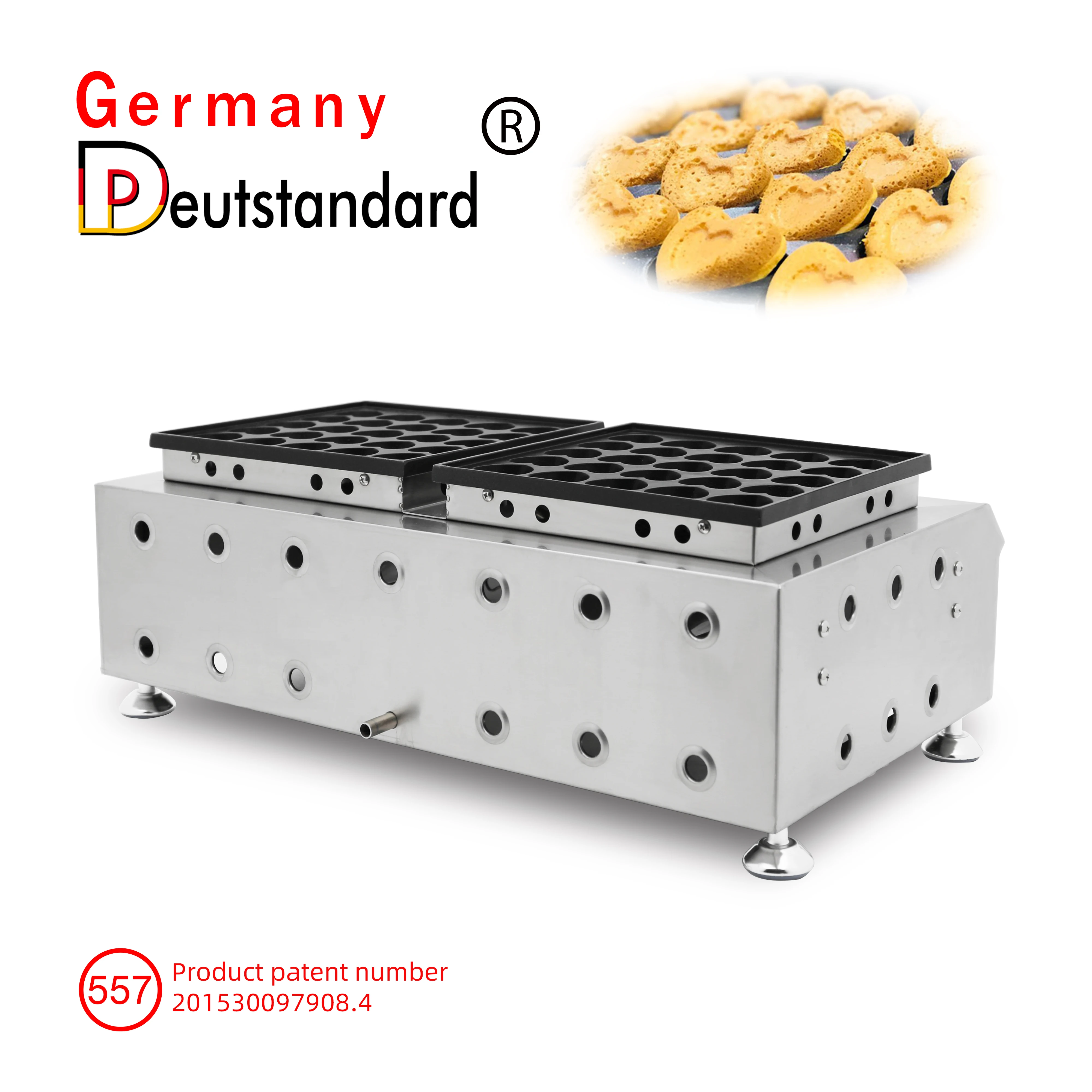 ガスパンケーキメーカーマシンオランダパンケーキマシン