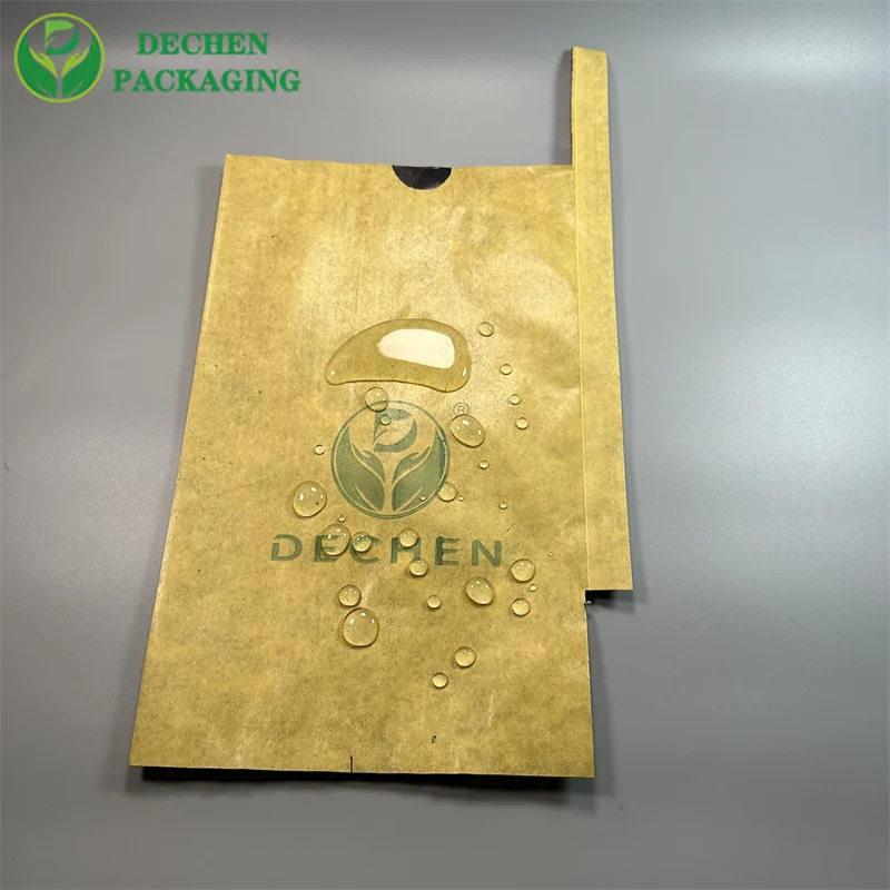 échantillon gratuit de sac de papier enduit de cire de protection couvrant les sacs de culture de fruits