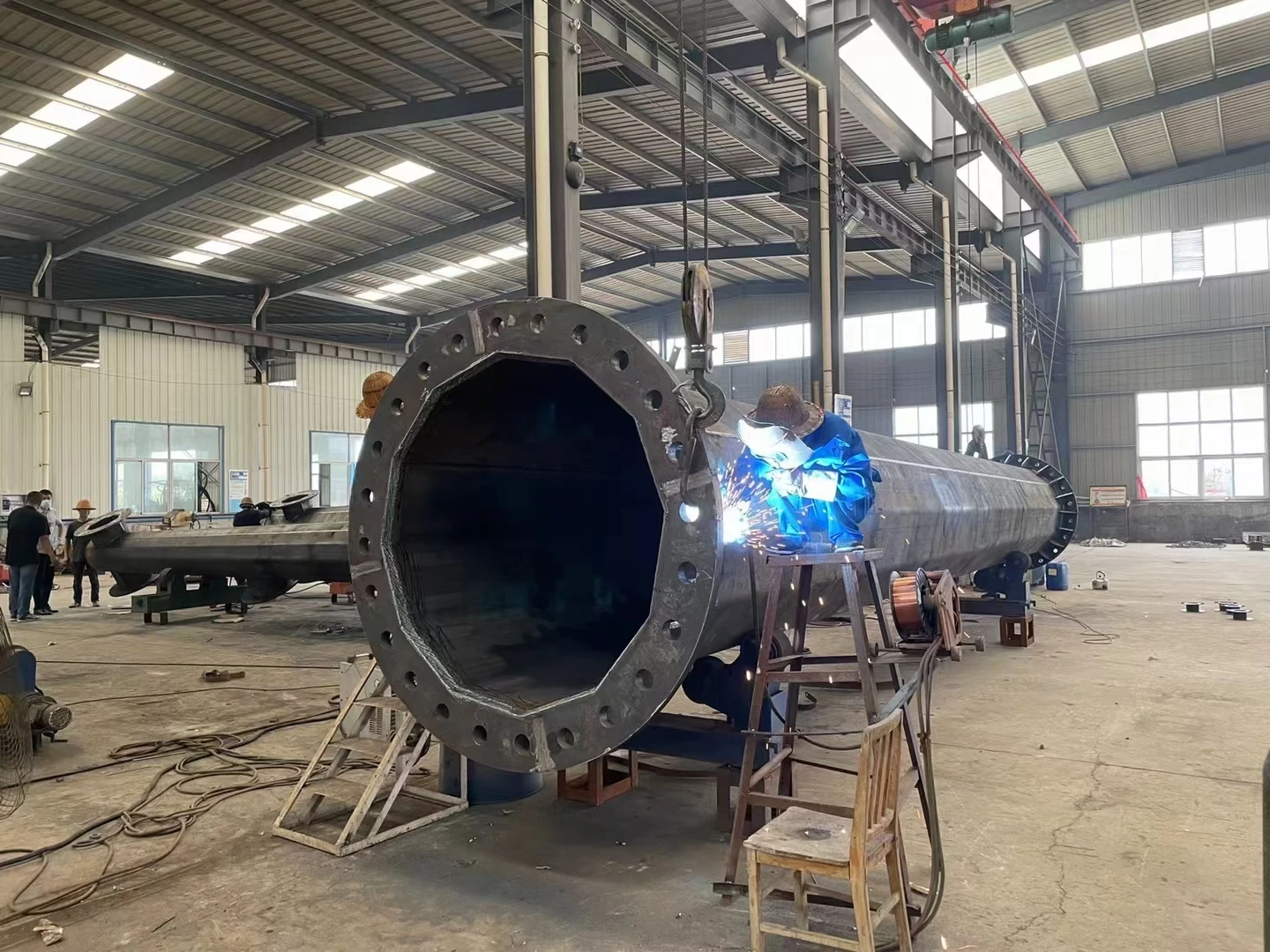 Steel Self-Supporting Monopole Signal Towers for High-Speed Urban Small-Cell Networks Connectivity supplier