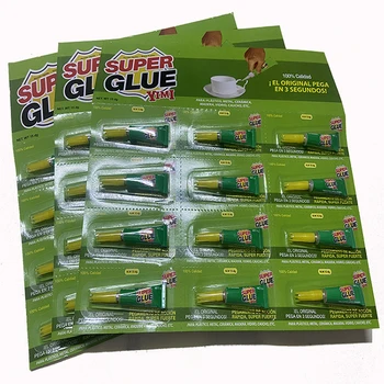 Wholesale price factory directly supply super glue plastic rubber shoe ceramic instant dry glue cyanoacrylate glue strong