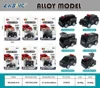 LMS-836A-010 Pullback Alloy Police Car