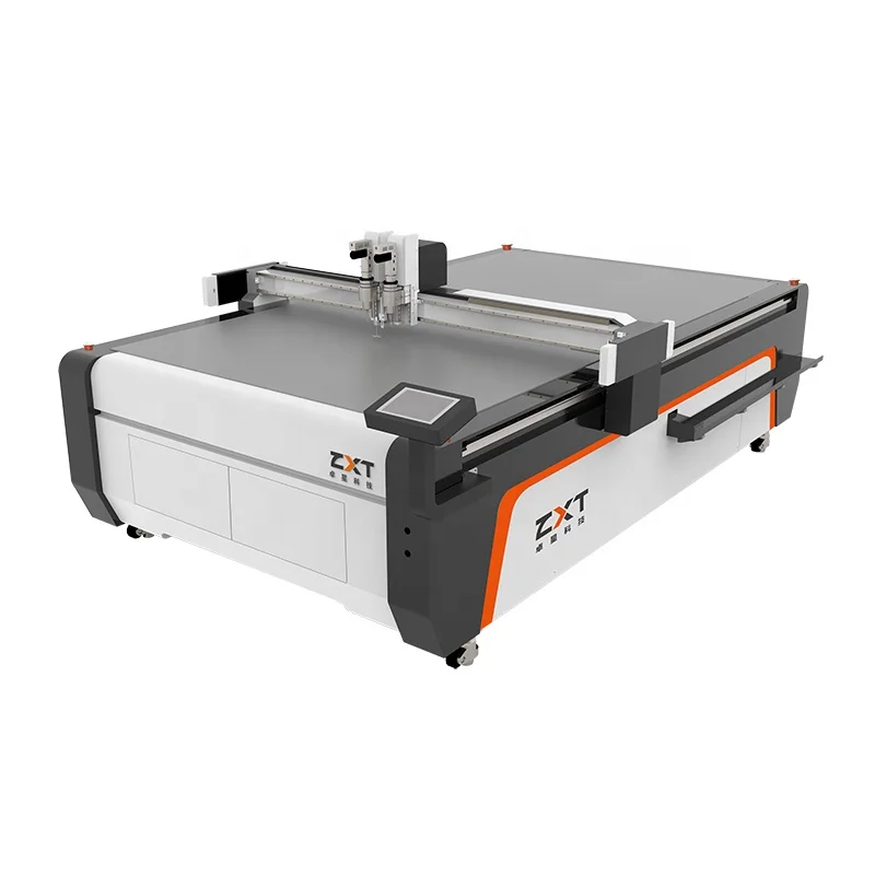 CNC ZX-1311 ZX-1625 Oscillating Knife Cutting Machine for