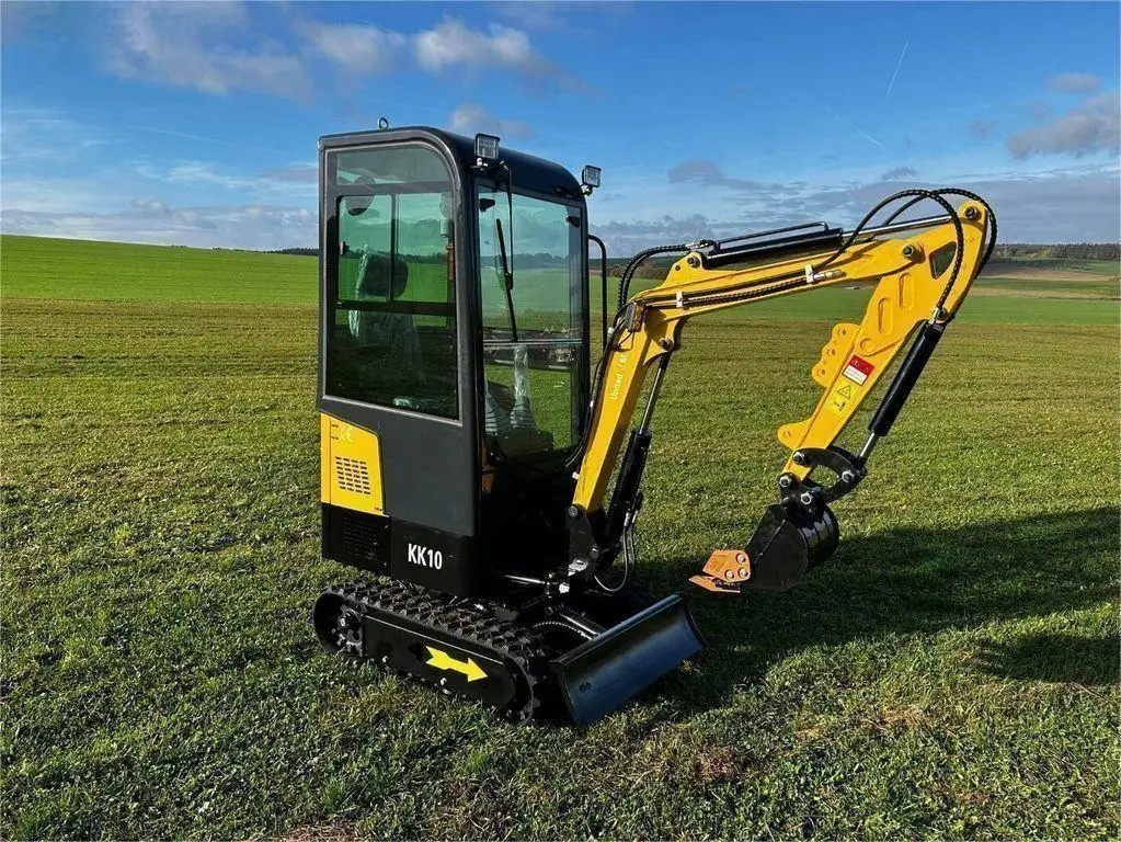 KK10 Cabin Kubota дизельный двигатель 1 т 1,5 тонна 2 тонны 3,5 тонн малая машина для выдвижного станка 1 тонный мини-экскаватор цены