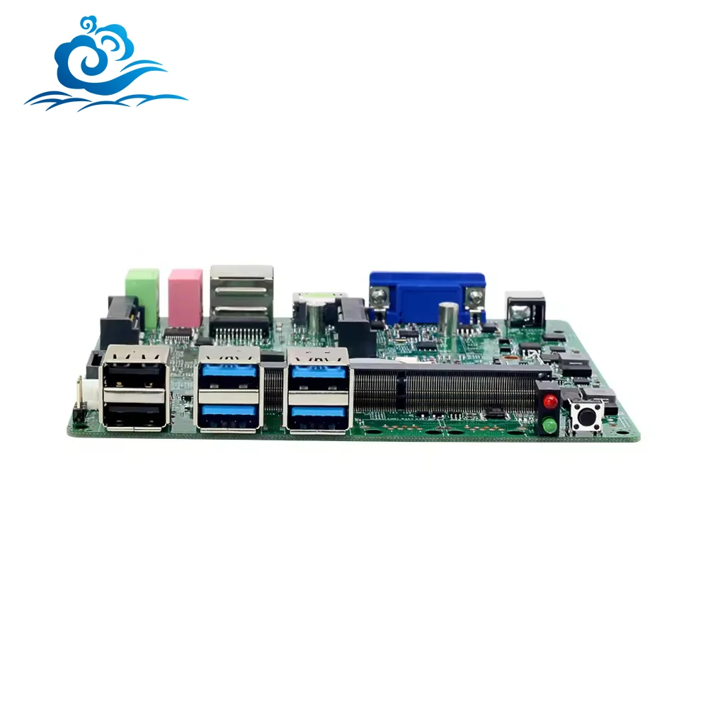 Intel i7 Mini ITX PC Motherboard with 8GB RAM USB Ports