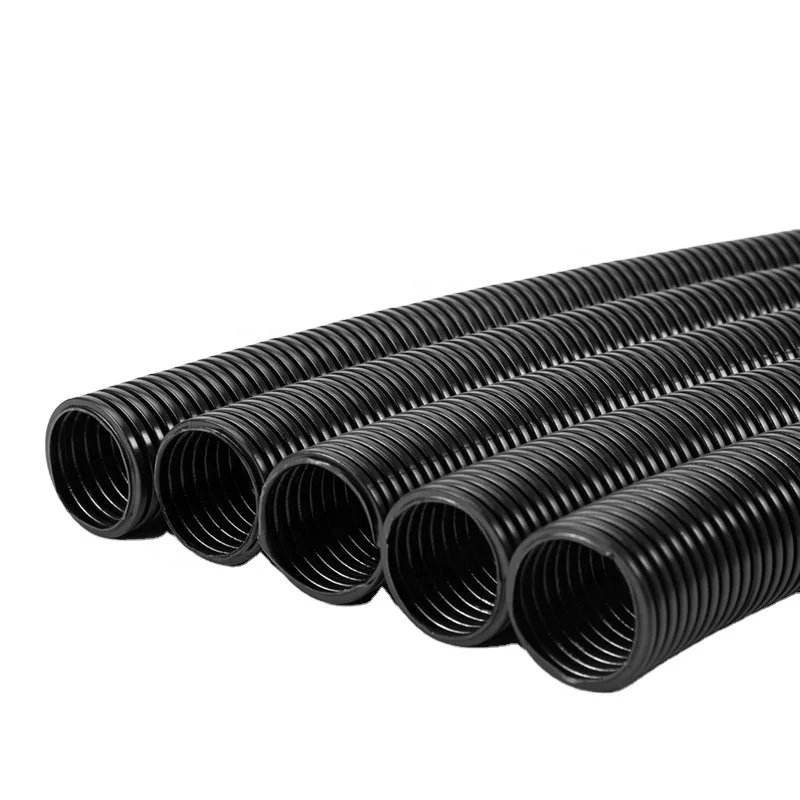Factory HD Solar Corrugated Conduit Split Black Electrical Conduit Pipe 25mm 32mm