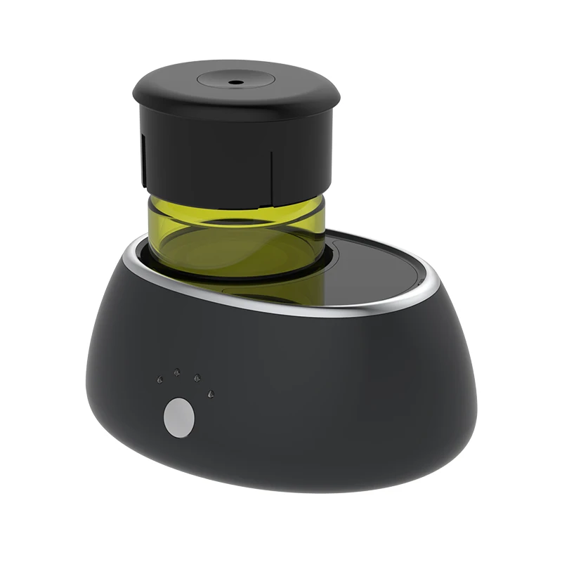 Car Diffuser Essential Oil Solar Perfume Air Machine Glass Bottle Scent Nebulizer Rechargeable Mini Essential Oil Diffuser